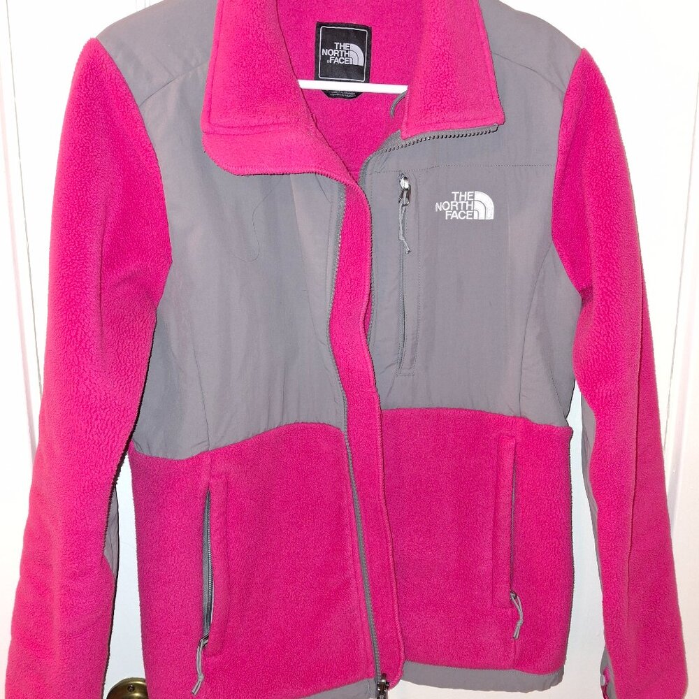 North Face fleece zip up jacket